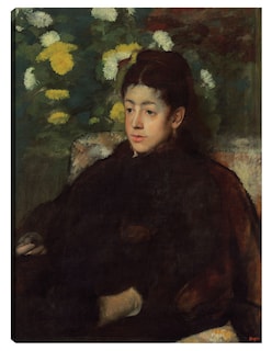 Foto 1 | Foto 1 | Cuadro Decorativo - Señorita Malot- Edgar Degas - Fotografía - 28x36 - Impresión En Lienzo - Fine Art Tj