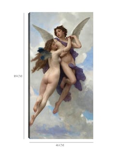 Foto 6 | Foto 6 | Cuadro Decorativo - Amor Y Psique (1899)- William Bouguereau - Religión - 46x89 - Impresión En Lienzo - Fine Art Tj