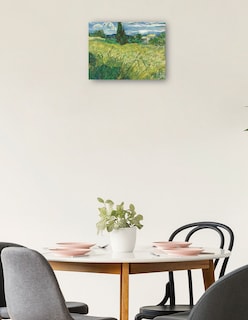 Foto 2 | Foto 2 | Cuadro Decorativo - Campo Verde- Vincent Van Gogh - Paisaje - 69x92 - Impresión En Lienzo - Fine Art Tj