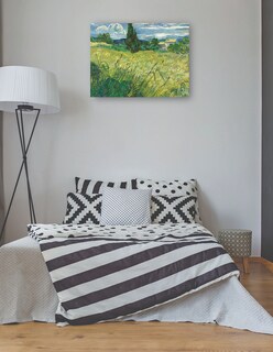Foto 3 | Foto 3 | Cuadro Decorativo - Campo Verde- Vincent Van Gogh - Paisaje - 69x92 - Impresión En Lienzo - Fine Art Tj