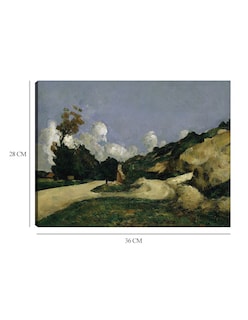Foto 6 | Foto 6 | Cuadro Decorativo - El Camino (1871)- Paul Cézanne - Religión - 28x36 - Impresión En Lienzo - Fine Art Tj