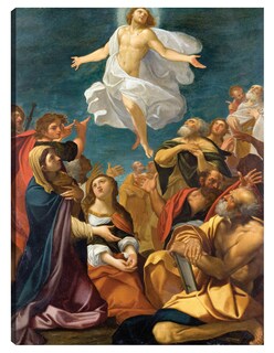 Foto 1 | Foto 1 | Cuadro Decorativo - Ascensión De Cristo (hacia 1640)- Giacomo Cavedone - Religión - 69x92 - Impresión En Lienzo - Fine Art Tj