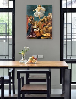 Foto 4 | Foto 4 | Cuadro Decorativo - Ascensión De Cristo (hacia 1640)- Giacomo Cavedone - Religión - 69x92 - Impresión En Lienzo - Fine Art Tj