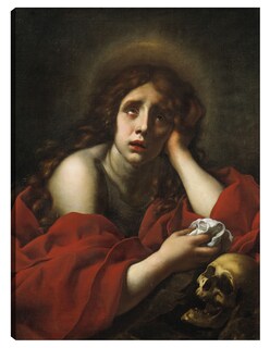 Foto 1 | Foto 1 | Cuadro Decorativo - La Penitente María Magdalena- Carlo Dolci - Religión - 69x92 - Impresión En Lienzo - Fine Art Tj