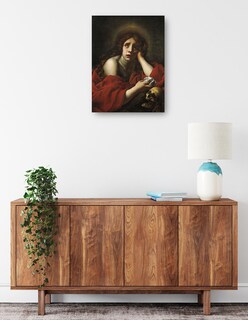 Foto 2 | Foto 2 | Cuadro Decorativo - La Penitente María Magdalena- Carlo Dolci - Religión - 69x92 - Impresión En Lienzo - Fine Art Tj