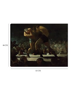 Foto 6 | Foto 6 | Cuadro Decorativo - Noche De Club- George Bellows - Deportes - 46x61 - Impresión En Lienzo - Fine Art Tj