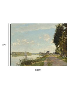 Foto 6 | Foto 6 | Cuadro Decorativo - Argenteuil- Claude Monet - Religión - 77x102 - Impresión En Lienzo - Fine Art Tj