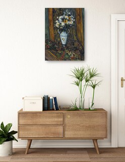 Foto 3 | Foto 3 | Cuadro Decorativo - Jarrón De Flores (1900-1903)- Paul Cézanne - Floral - 28x36 - Impresión En Lienzo - Fine Art Tj