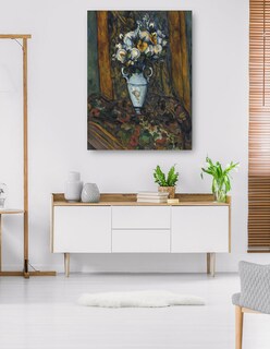 Foto 5 | Foto 5 | Cuadro Decorativo - Jarrón De Flores (1900-1903)- Paul Cézanne - Floral - 28x36 - Impresión En Lienzo - Fine Art Tj