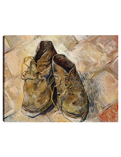 Foto 1 | Foto 1 | Cuadro Decorativo - Zapatos (1888)- Vincent Van Gogh - Abstracto - 77x102 - Impresión En Lienzo - Fine Art Tj