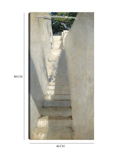 Foto 6 | Foto 6 | Cuadro Decorativo - Escalera En Capri (1878)- John Singer Sargent - Ciudades - 46x89 - Impresión En Lienzo - Fine Art Tj