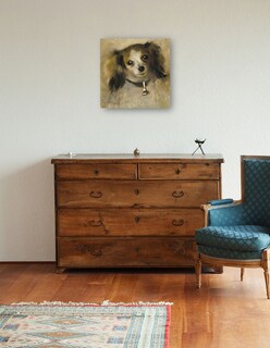 Foto 3 | Foto 3 | Cuadro Decorativo - Cabeza De Perro- Pierre-auguste Renoir - Animales - 31x31 - Impresión En Lienzo - Fine Art Tj