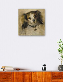 Foto 5 | Foto 5 | Cuadro Decorativo - Cabeza De Perro- Pierre-auguste Renoir - Animales - 31x31 - Impresión En Lienzo - Fine Art Tj