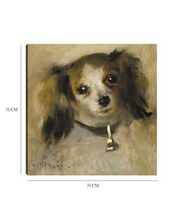 Foto 6 | Foto 6 | Cuadro Decorativo - Cabeza De Perro- Pierre-auguste Renoir - Animales - 31x31 - Impresión En Lienzo - Fine Art Tj