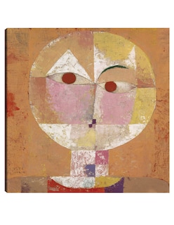 Foto 1 | Foto 1 | Cuadro Decorativo - Senecio (pronto Envejecerá) (1922)- Paul Klee - Abstracto - 31x31 - Impresión En Lienzo - Fine Art Tj