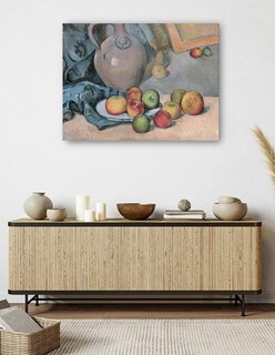 Foto 5 | Foto 5 | Cuadro Decorativo - Jarra De Gres (1893-1894)- Paul Cézanne - Religión - 46x61 - Impresión En Lienzo - Fine Art Tj