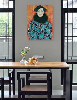 Foto 4 | Foto 4 | Cuadro Decorativo - Johanna Staude (1917)- Gustav Klimt - Fotografía - 46x61 - Impresión En Lienzo - Fine Art Tj