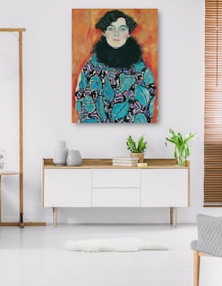 Foto 5 | Foto 5 | Cuadro Decorativo - Johanna Staude (1917)- Gustav Klimt - Fotografía - 46x61 - Impresión En Lienzo - Fine Art Tj