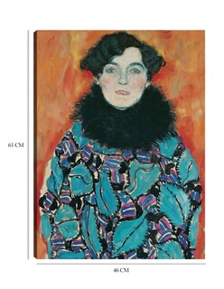 Foto 6 | Foto 6 | Cuadro Decorativo - Johanna Staude (1917)- Gustav Klimt - Fotografía - 46x61 - Impresión En Lienzo - Fine Art Tj