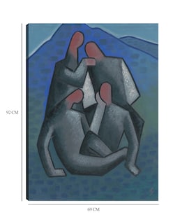 Foto 6 | Foto 6 | Cuadro Decorativo - Ladrones (1932-1933)- Mikuláš Galanda - Fotografía - 69x92 - Impresión En Lienzo - Fine Art Tj