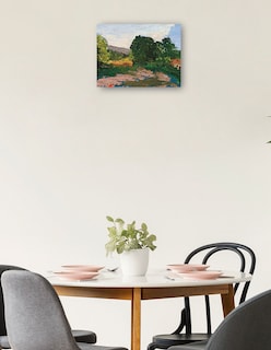 Foto 2 | Foto 2 | Cuadro Decorativo - Paysage Du Midi (hacia 1865)- Paul Cézanne - Religión - 69x92 - Impresión En Lienzo - Fine Art Tj