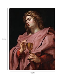 Foto 6 | Foto 6 | Cuadro Decorativo - San Juan Evangelista (1610-12)- Peter Paul Rubens - Religión - 46x61 - Impresión En Lienzo - Fine Art Tj