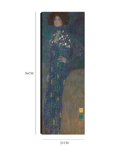 Foto 5 | Foto 5 | Cuadro Decorativo - Imagen De Emilie Flöge (1902)- Gustav Klimt - Fotografía - 21x56 - Impresión En Lienzo - Fine Art Tj