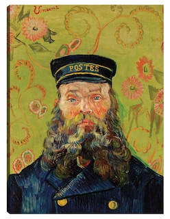 Foto 1 | Foto 1 | Cuadro Decorativo - El Cartero (joseph Roulin) (1888)- Vincent Van Gogh - Fotografía - 46x61 - Impresión En Lienzo - Fine Art Tj
