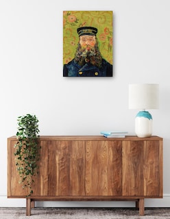 Foto 2 | Foto 2 | Cuadro Decorativo - El Cartero (joseph Roulin) (1888)- Vincent Van Gogh - Fotografía - 46x61 - Impresión En Lienzo - Fine Art Tj