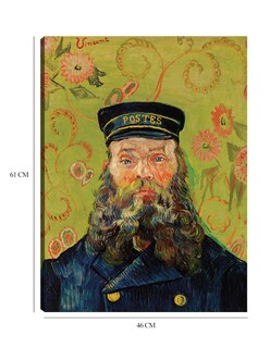 Foto 6 | Foto 6 | Cuadro Decorativo - El Cartero (joseph Roulin) (1888)- Vincent Van Gogh - Fotografía - 46x61 - Impresión En Lienzo - Fine Art Tj