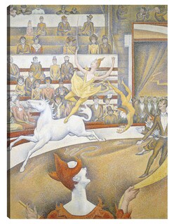 Foto 1 | Foto 1 | Cuadro Decorativo - El Circo- Georges Seurat - Fotografía - 46x61 - Impresión En Lienzo - Fine Art Tj