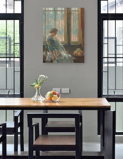 Foto 4 | Foto 4 | Cuadro Decorativo - La Ventana De Nueva York- Childe Hassam - Fotografía - 77x102 - Impresión En Lienzo - Fine Art Tj