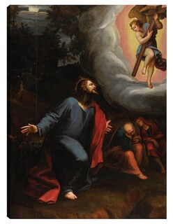 Foto 1 | Foto 1 | Cuadro Decorativo - Cristo En El Huerto De Getsemaní- Juan Sariñena - Religión - 69x92 - Impresión En Lienzo - Fine Art Tj