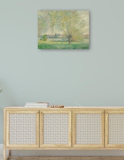 Foto 4 | Foto 4 | Cuadro Decorativo - Los Sauces- Claude Monet - Religión - 77x102 - Impresión En Lienzo - Fine Art Tj