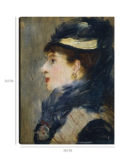 Foto 6 | Foto 6 | Cuadro Decorativo - Retrato De Una Dama- Edouard Manet - Fotografía - 28x36 - Impresión En Lienzo - Fine Art Tj