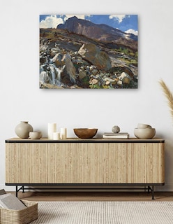 Foto 5 | Foto 5 | Cuadro Decorativo - Paso Del Simplón (1911)- John Singer Sargent - Paisaje - 77x102 - Impresión En Lienzo - Fine Art Tj