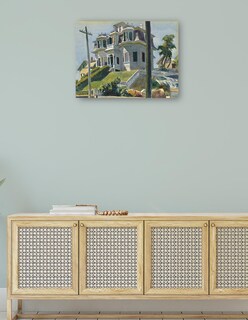 Foto 4 | Foto 4 | Cuadro Decorativo - La Casa De Haskell (1924)- Edward Hopper - Ciudades - 28x36 - Impresión En Lienzo - Fine Art Tj