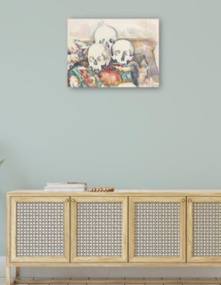 Foto 4 | Foto 4 | Cuadro Decorativo - Las Tres Calaveras (1902-1906)- Paul Cézanne - Religión - 69x92 - Impresión En Lienzo - Fine Art Tj
