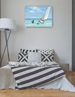 Foto 3 | Foto 3 | Cuadro Decorativo - Oleaje Del Suelo (1939)- Edward Hopper - Costa - 28x36 - Impresión En Lienzo - Fine Art Tj