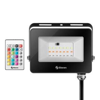 Foto 1 | Foto 1 | Reflector Led de 20 W Rgb Steren color Negro