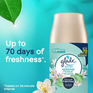 Foto 2 | Foto 2 | Refill Glade Automatic Spray Dewdrop Petals 2 Piezas - Venta Internacional