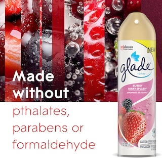 Foto 7 | Foto 7 | Ambientador Glade Room Spray Bubbly Berry Splash, 240 Ml, 12 Unidades - Venta Internacional.
