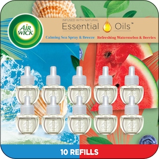 Foto 1 | Foto 1 | Recambio De Aceite Perfumado Air Wick Plug In 10 Unidades Aerosol Calmante Para El Mar - Venta Internacional.