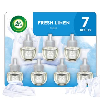 Foto 1 | Foto 1 | Recambio De Aceite Perfumado Air Wick Plug In Fresh Linen Paquete De 7 - Venta Internacional.