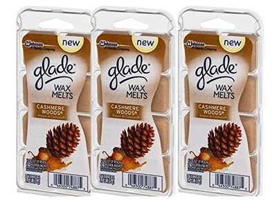 Foto 1 | Foto 1 | Wax Melts Glade Cashmere Woods Johnson 8 Ml 3 Paquetes - Venta Internacional.