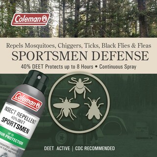 Foto 3 | Foto 3 | Aerosol Repelente De Insectos Coleman Con 40% De Deet 180 Ml Paquete Doble - Venta Internacional.