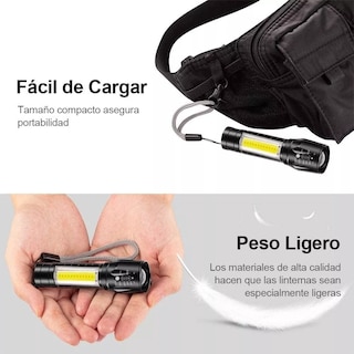 Foto 4 | Foto 4 | Lámpara Táctica Recargable Led 2000l Belug 4 Piezas