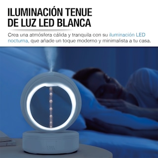 Foto 6 | Foto 6 | Humidificador Y Difusor De Aceites Esenciales Goteo Antigravedad, Casa Litus, Color Blanco