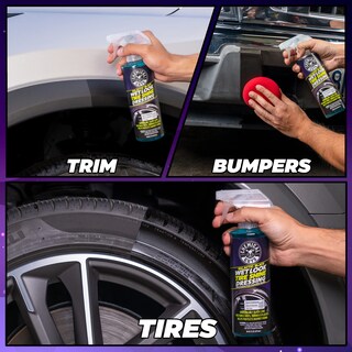 Foto 5 | Foto 5 | Tire Shine Dressing Chemical Guys Galactic Black 473 Ml - Venta Internacional.