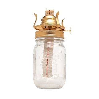 Foto 3 | Foto 3 | Quemador De Aceite Creative Hobbies Chapado En Latón Para Tarros De Cristal - Venta Internacional.